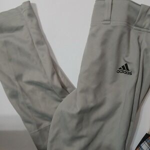 Adidas AEROREADY Baseball Pants Mens Medium M Gray Training Athletic